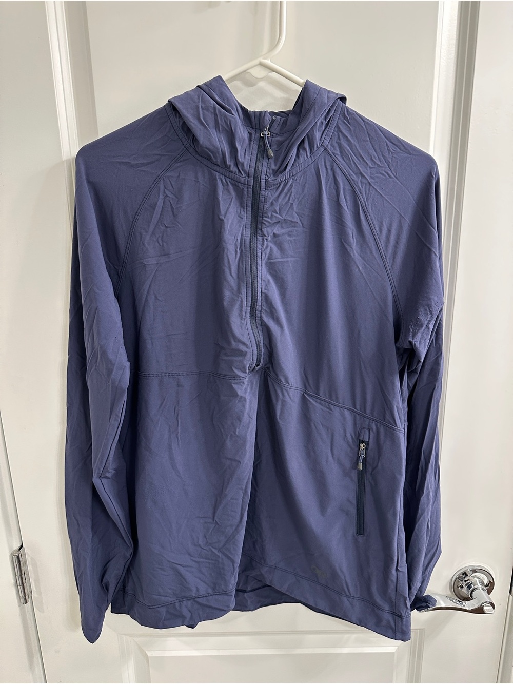 Outdoor Research Women’s Astroman Sun Hoodie - Blue, medium